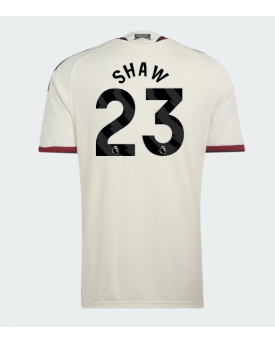 Manchester United Luke Shaw #23 Maglia Gara Terza Repliche 2026-27 Maniche Corte